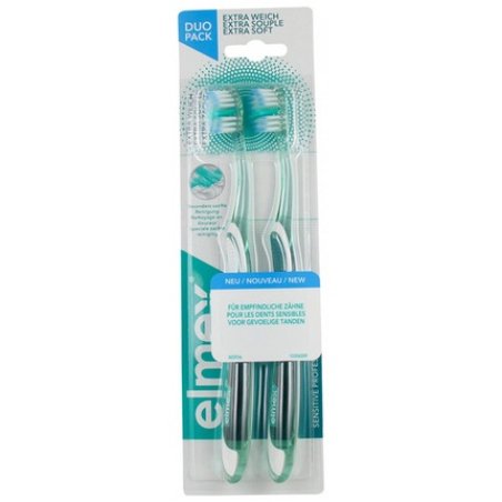 Elmex Sensitive Extra Soft Toothbrushes - Pack of 2