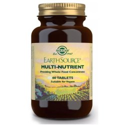 Solgar Earth Source Multi-Nutrient Food Supplement 60 Tablets