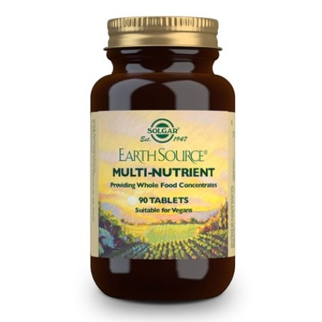 Solgar Earth Source Multivitamin Dietary Supplement 90 Tablets