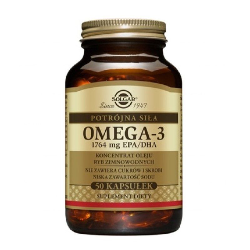 Solgar Omega 3 Triple Strength 1764 Mg Epa/Dha - 50 Capsules