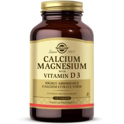Solgar Calcium Magnesium with Vitamin D3 Tablet