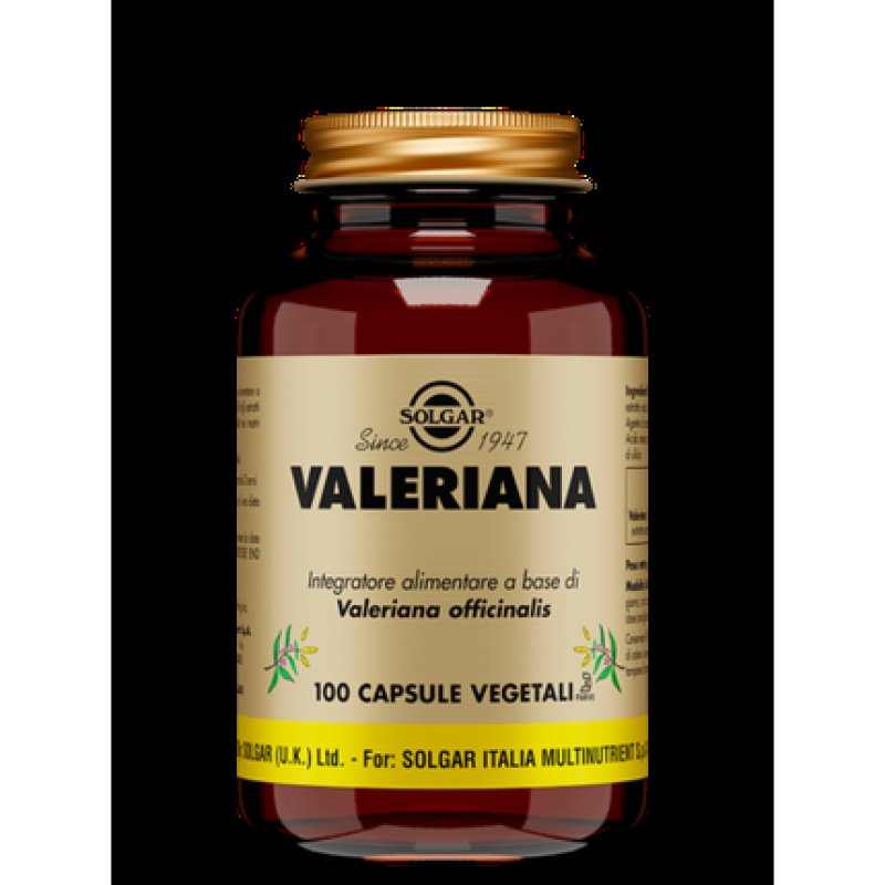 Solgar Valerian 100 Vegetarian Capsules