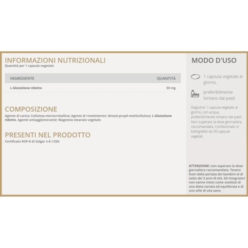 Solgar Glutathione 50 Capsules