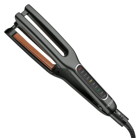 Revlon RVST2204E Double Straight Fer à lisser À chaleur Noir 75 W 2,5 m