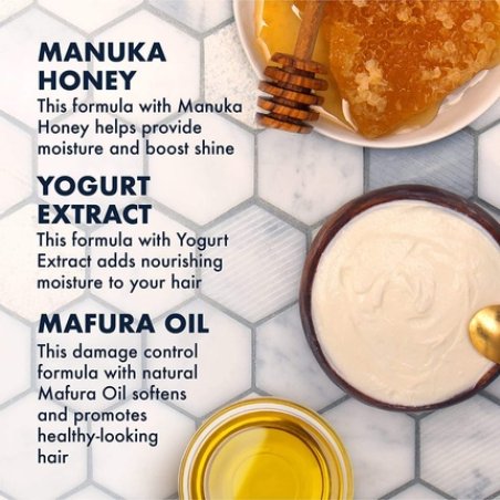 Shea Moisture Manuka Honey and Yogurt Hydrate Plus Repair Shampoo for Unisex 10.3 Ounce