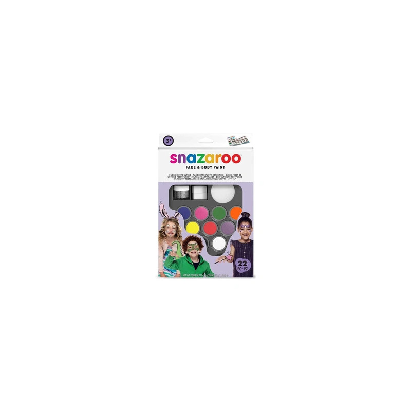 Snazaroo - Face Paint Kit Party Pack 20 Parts (791009)