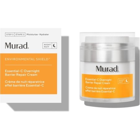 Murad Essential-C Overnight Barrier Repair Cream Environmental Shield Vitamin C Moisturizer 50ml