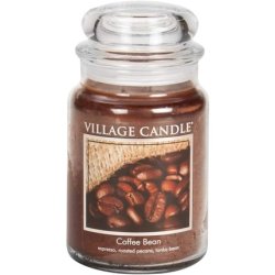 Village Candle Coffee Bean Large Scented Candle in Glass 737g Brown 9.7 x 9.5 cm