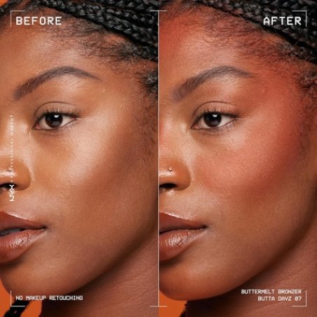 NYX PROFESSIONAL MAKEUP Matte Buttermelt Bronzer Longwear Face Makeup Vegan Formula Butta Dayz 07 0.17 Ounce