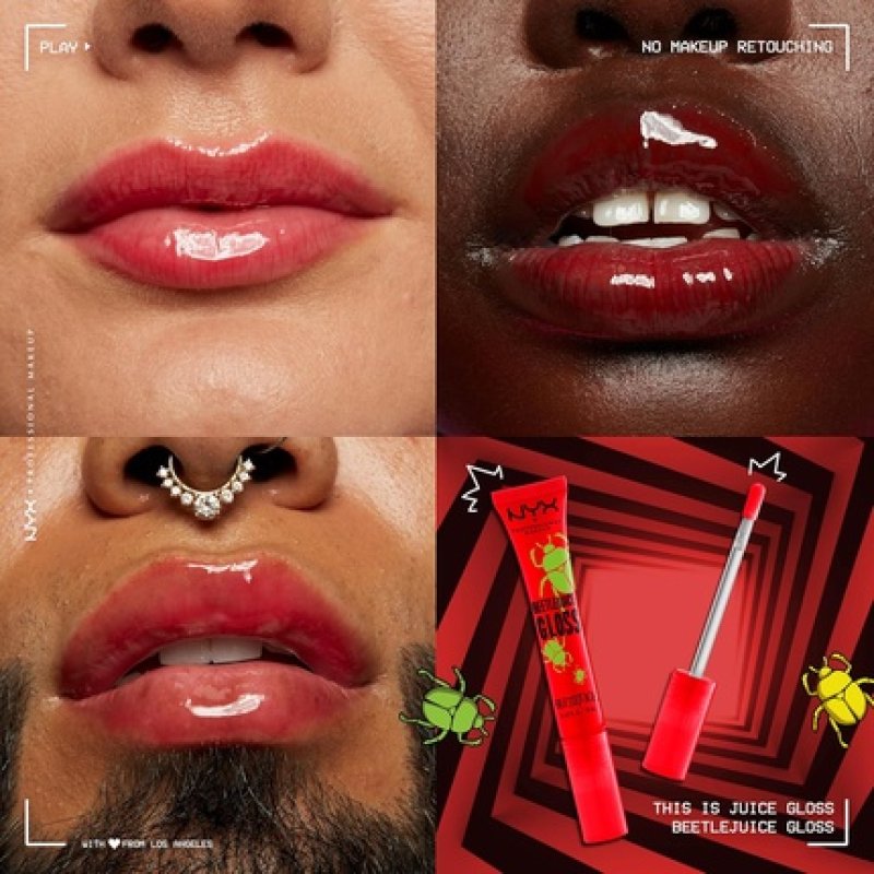 Nyx Professional Makeup Beetlejuice This Is Juice Lip Gloss