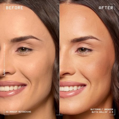 Nyx Professional Makeup Matte Buttermelt Bronzer Longwear Face Makeup