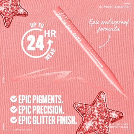 Nyx Professional Makeup Epic Ink Glitz Liner Waterproof Metallic