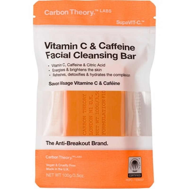 Facial Cleansing Soap with Vitamin C & Caffeine (Facial Cleansing Bar) 100g