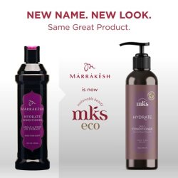 Earthly Body MKS eco Hydrate Conditioner Nourish Moisturize Hair Protect Against Breakage Moroccan Argan Oil Hemp Seed