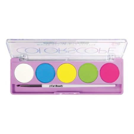 Jcat Beauty Professional CSP101 Primar Colorscope Water Activate FX Eyeliner with Brush and Free Zipper Bag Color