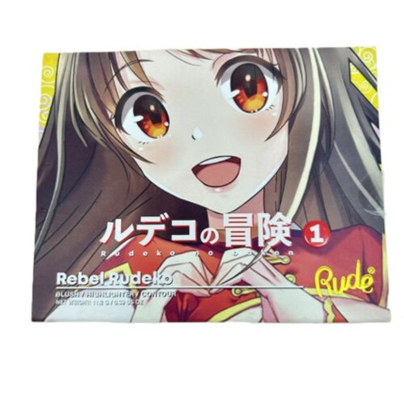 Rude Manga Collection Blush Highlighter Contour Palette