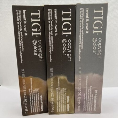 TIGI Copyright Colour Gloss Brilliant Demi-Permanent Hair Color 2oz NIB