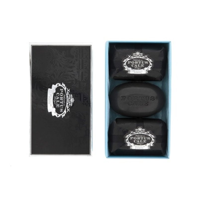 Castelbel Men's Black Edition Soap Gift Set