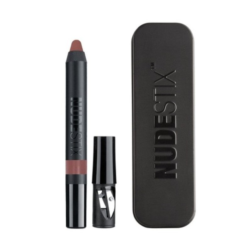 Nudestix Intense Matte Lip Liner Cheek Blush 2-In-1 Belle - 25 Grams