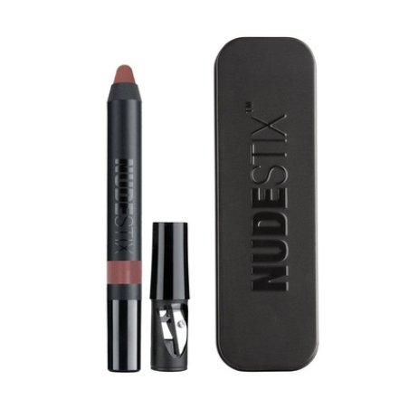 Nudestix Intense Matte Lip Liner Cheek Blush 2-In-1 Belle - 25 Grams