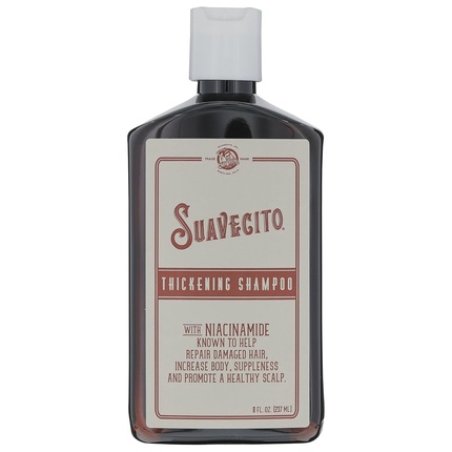 Suavecito Hair Thickening Shampoo with Niacinamide for Thinning Hair - Vitamin
