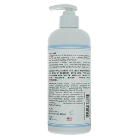 Suavecito Kid's 3-In-1 Shampoo, Conditioner & Body Wash Milk & Honey Scent 16oz