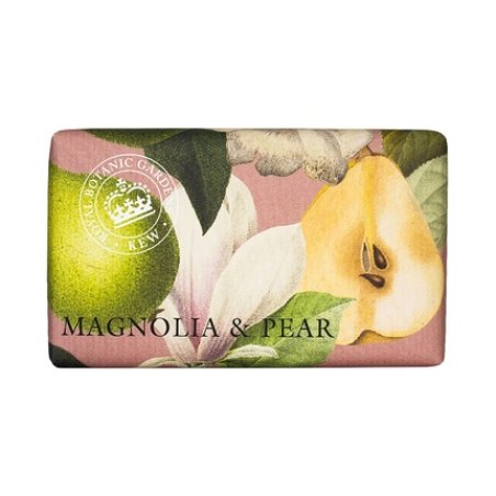 The English Soap Company Royal Botanical Gardens Kew Wrapped Soap Bar Luxury Pear Shea Butter Soap Bar Moisturising