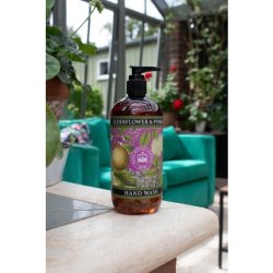 The English Soap Company Kew Gardens Hand and Body Wash with Aloe Vera and Vitamin E Elderflower and Pomelo Scent 500ml