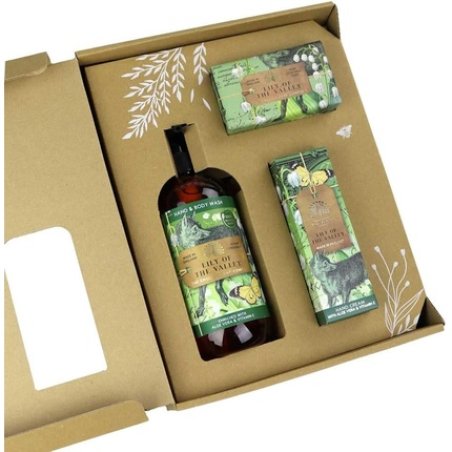 The English Soap Company Anniversary Hand and Body Gift Box Lily of the Valley