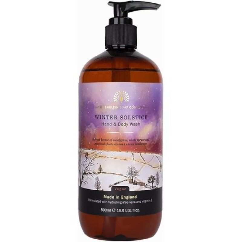 Winter Solstice Hand & Body Wash Soap 500ml 16.9fl oz.