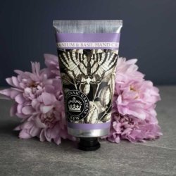 Kew Gardens Geranium and Basil Hand Cream Moisturizing Dry Hands 75ml