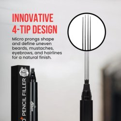 The Shave Factory Beard Pencil Filler for Precise Coverage and Full Beard Look