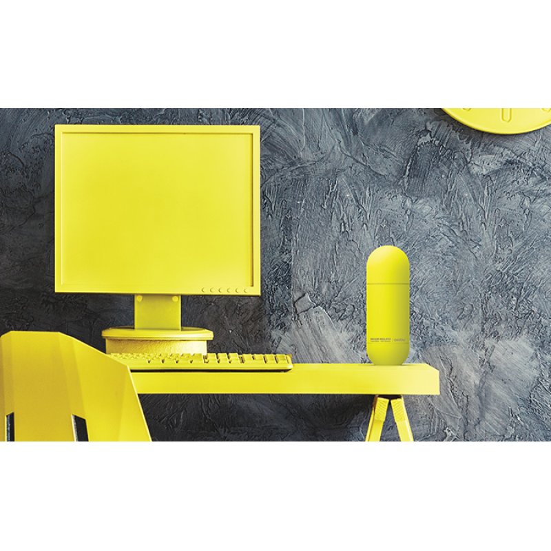 Asobu Orb Utilisation quotidienne 430 ml Acier inoxydable Jaune