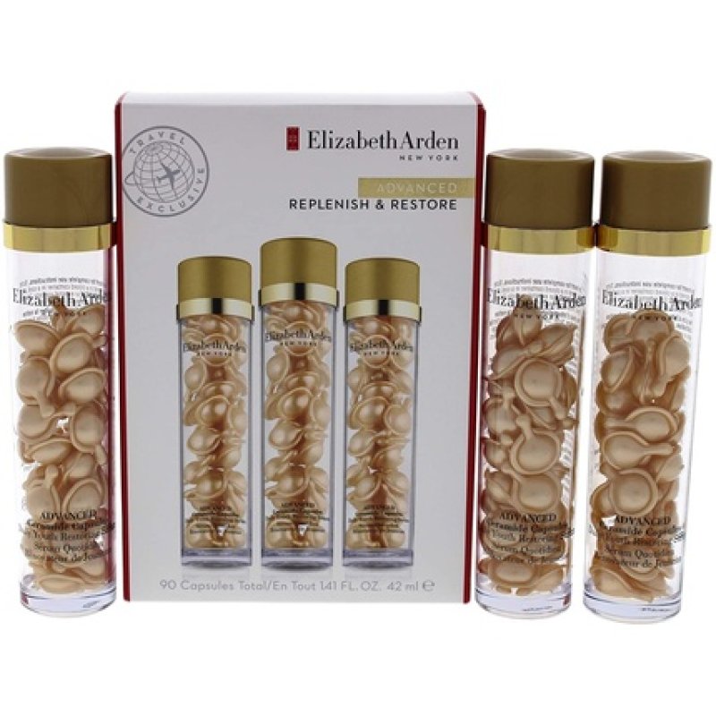Elizabeth Arden Replenish and Restore Ceramide Capsules for Women 1.41oz Capsules