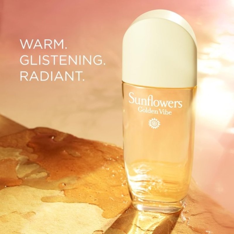 Elizabeth Arden Sunflowers Golden Vibe Eau De Toilette Spray 100ml Floral