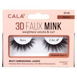 CALA 35105 eyelash extension Strip lashes Black