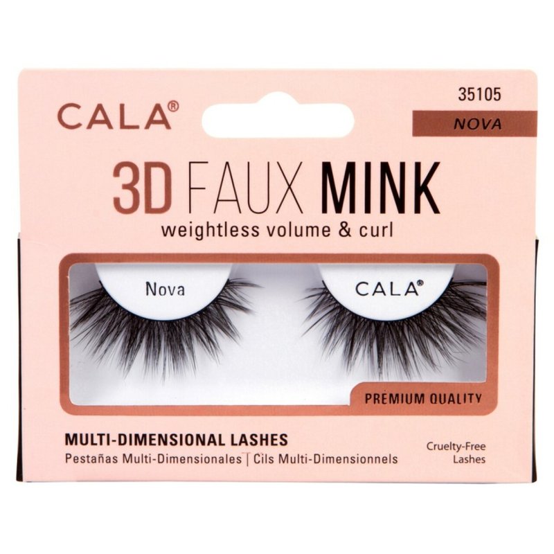 CALA 35105 eyelash extension Strip lashes Black