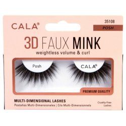 CALA 35108 eyelash extension Strip lashes Black
