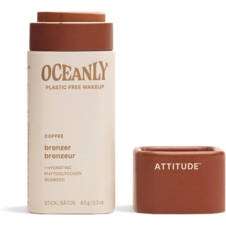 Attitude Oceanly Plastic-Free Lightweight Bronzer Stick Titanium Dioxide-Free
