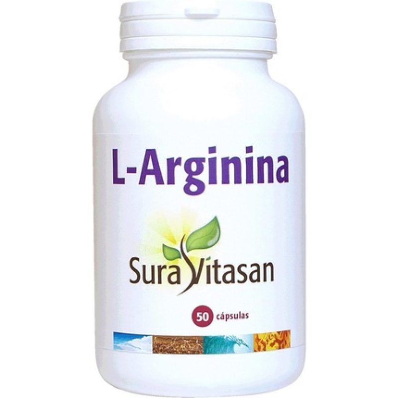 Sura Vit Arginine 50 Capsules 500mg