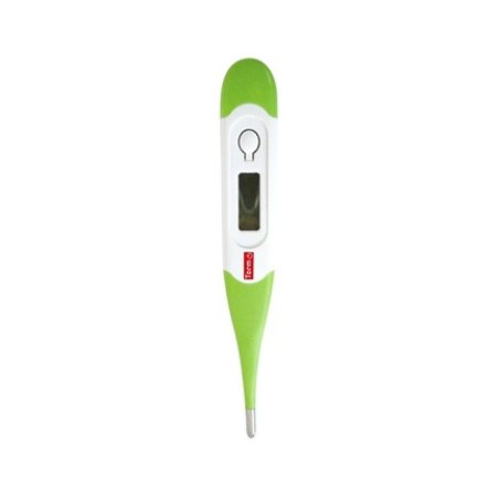 Torm Electronic Medical Thermometer with Flexible Probe Green
