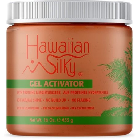 Hawaiian Silky Gel Activator with Proteins and Moisturizers Hair Care 16oz
