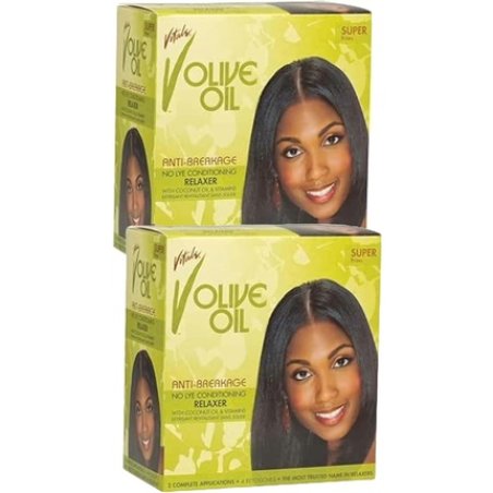 Vitale Olive Oil Relaxer Super Kit 2 Count