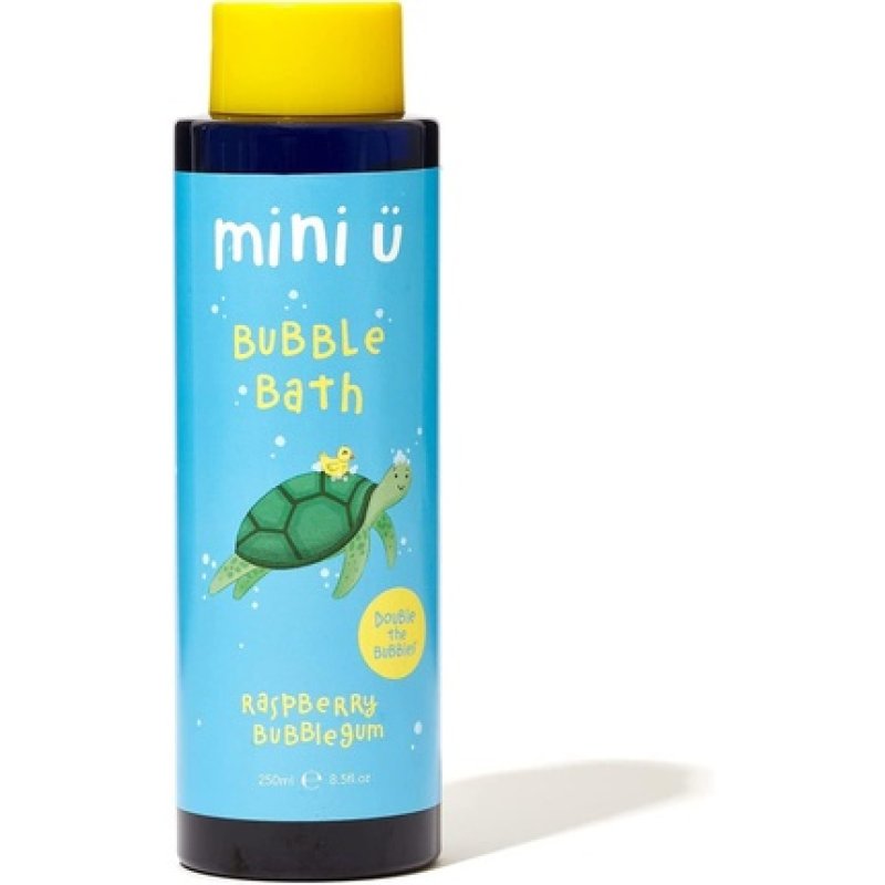 Mini U Bubble Bath for Babies & Kids Raspberry Bubblegum