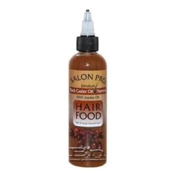 Salon Pro Hair Food Coconut Oil with Almond and Olive Oil 4 Ounce