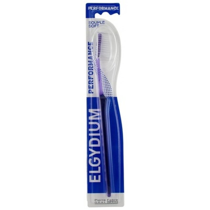 Elgydium Soft Performance Toothbrush with Finely Rounded Bristles