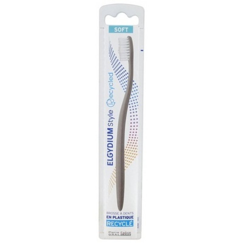 Elgydium Style Recycled Soft Toothbrush
