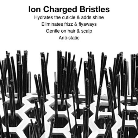 Olivia Garden Ceramic Ion Round Thermal Hair Brush CI-80 4 1/4 inches