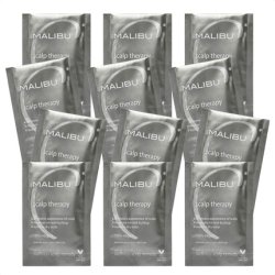 Malibu C Scalp Therapy Wellness Remedy Mineral Build Up Scalp Cleanser with Salicylic Acid and Vitamin C 12 Count