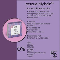 Rescue My. Hair Smooth Shampoo Bar 80g